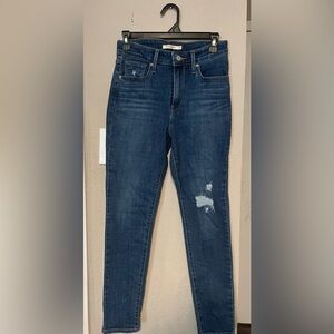 Levis 721 high rise skinny